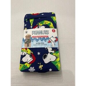 Peanuts Snoopy Holiday Pet Pajamas Size XL New With Tag